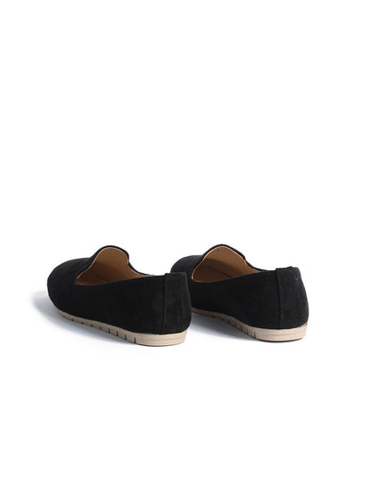 Ballerina Flat Comfortable Round Sedue Flatt Blain Crep