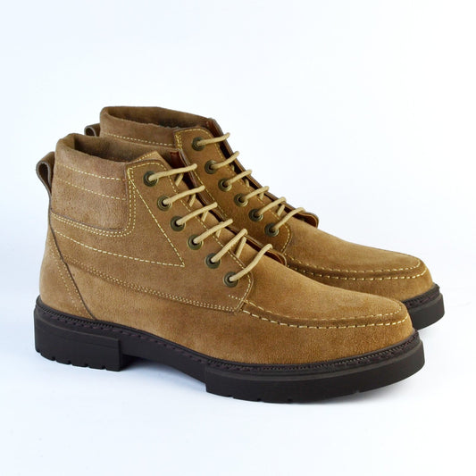 Suede Leather Half Boot