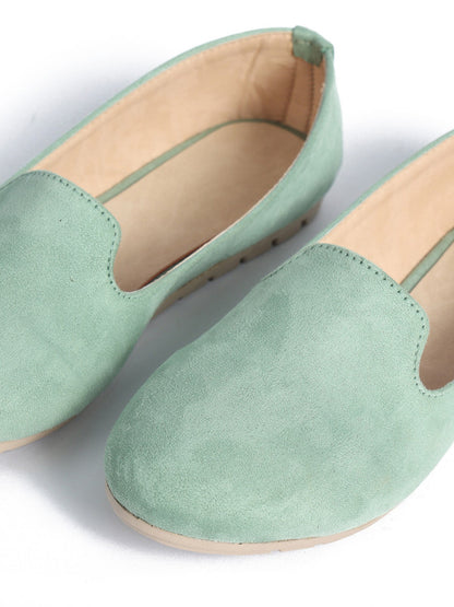 Ballerina Flat Comfortable Sedue Round Crep Flatt