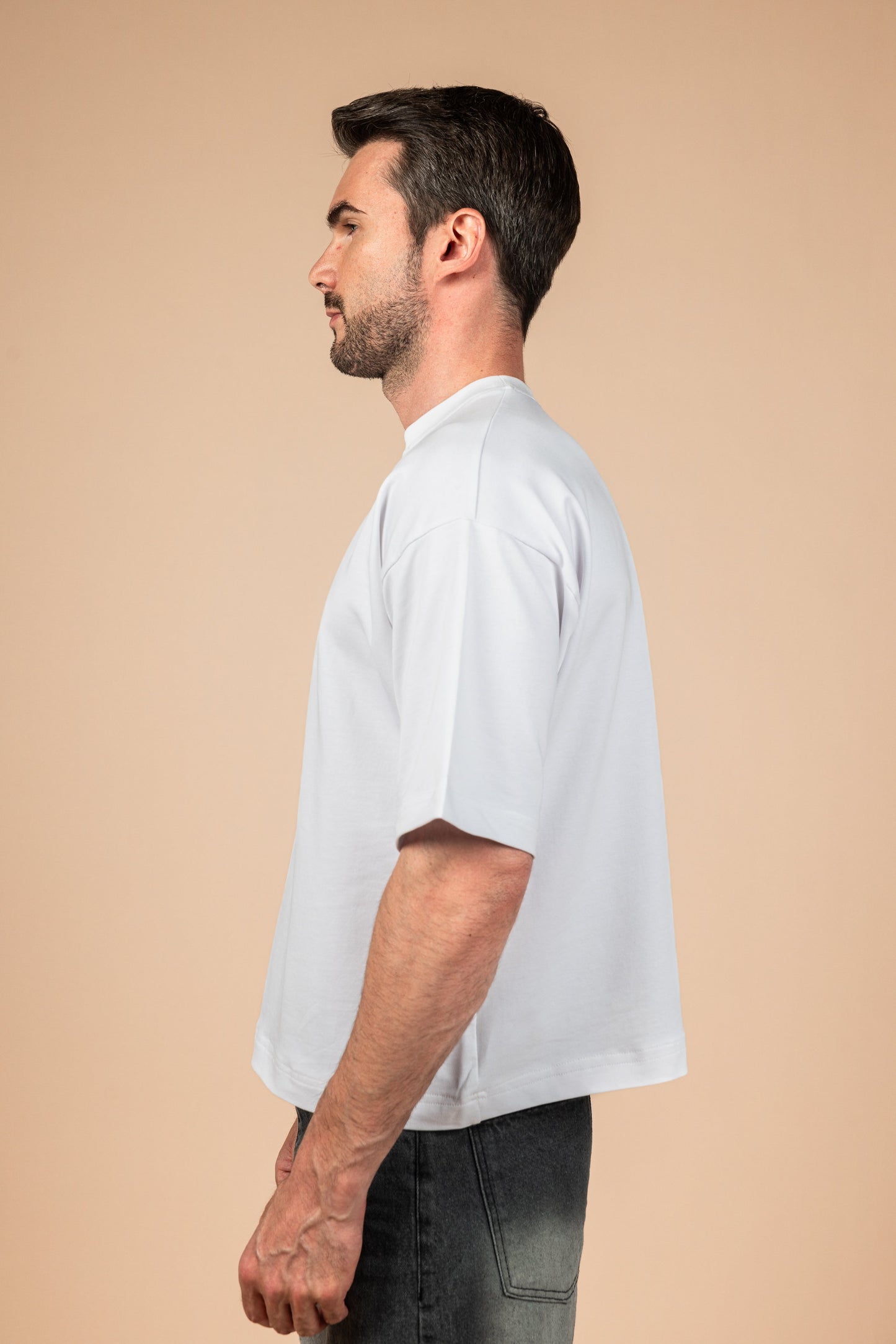 Unconventional Boxy Fit Tee - Off White