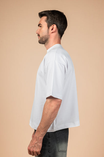Unconventional Boxy Fit Tee - Off White