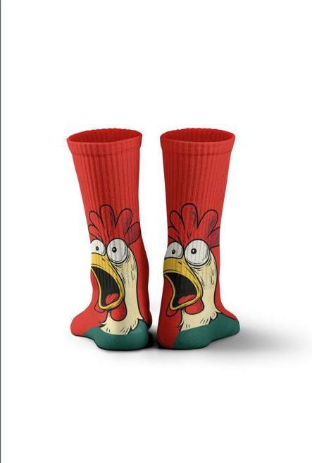 Red Rooster Socks