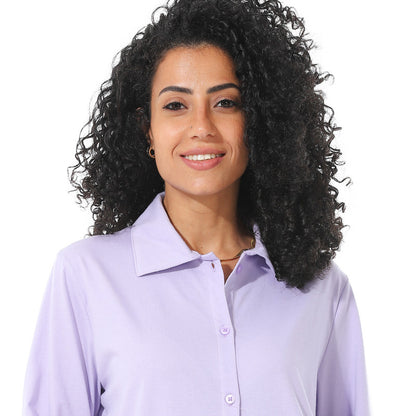 Long Sleeve S.J Pajama - Lavender