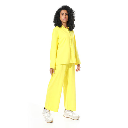 Long Sleeve S.J Pajama - Yellow