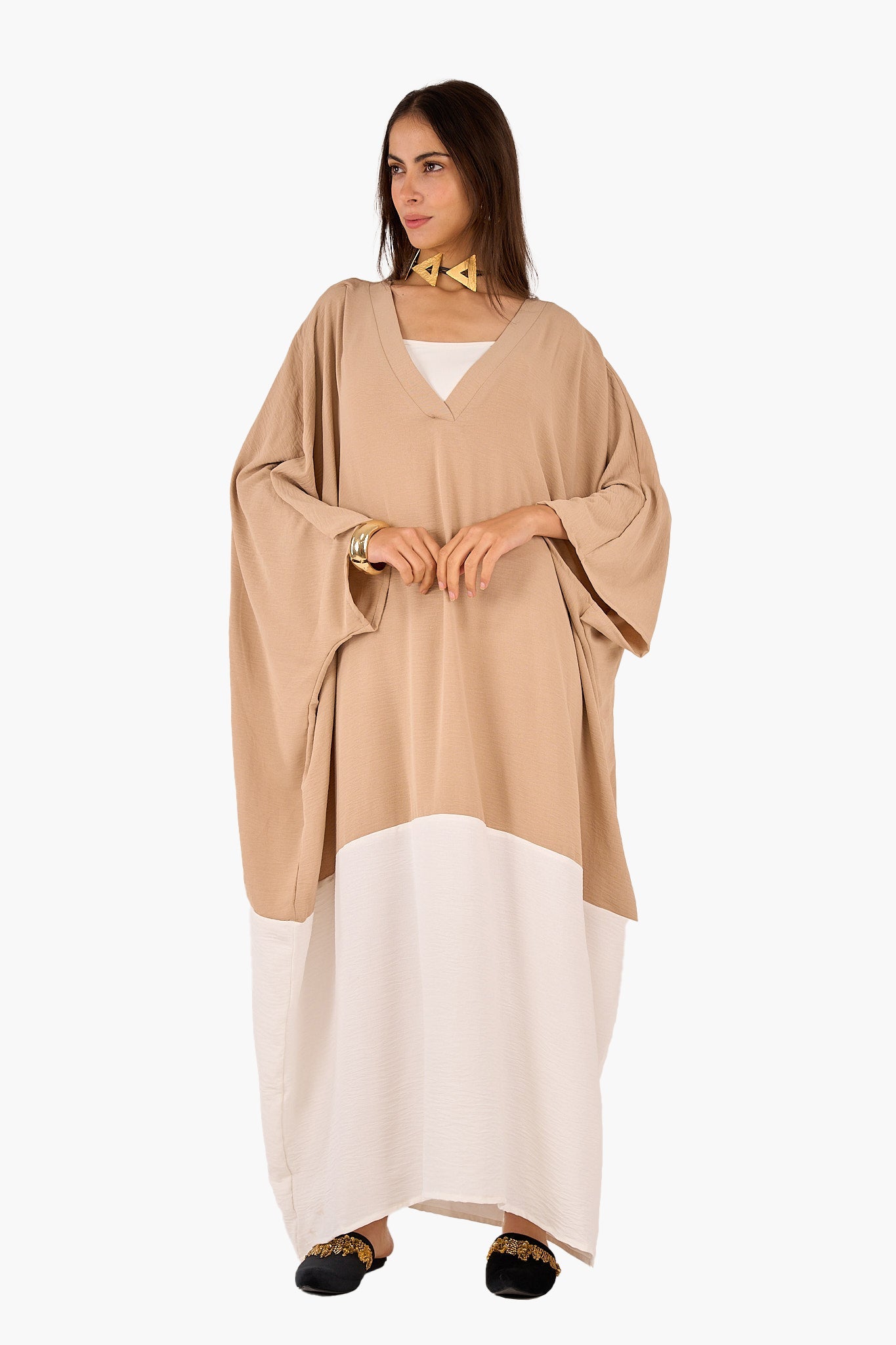Dual-Tone Tencel Abaya