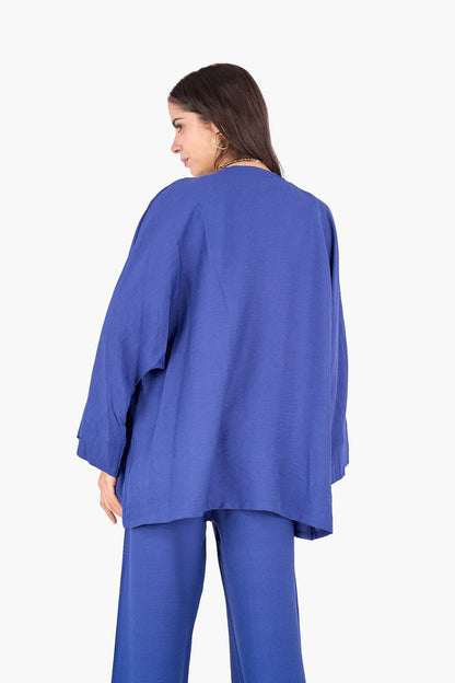 Hip Length Tencel Cardigan