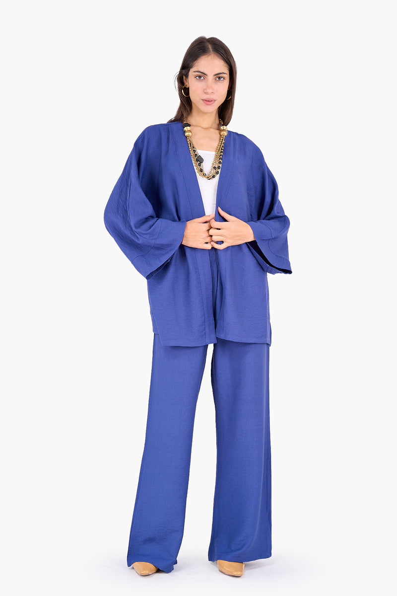 Hip Length Tencel Cardigan