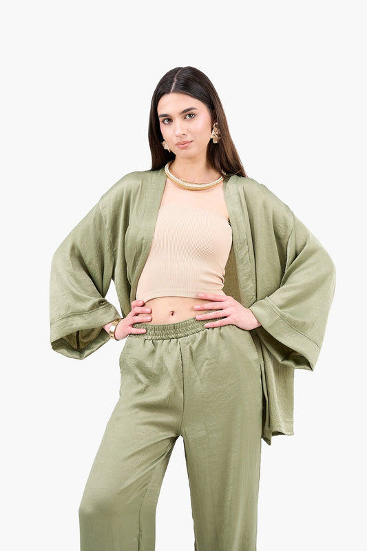 Classic Solid Kimono