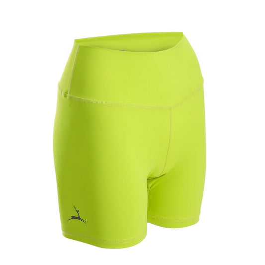 Poly-Spandex High Waist Sports Shorts