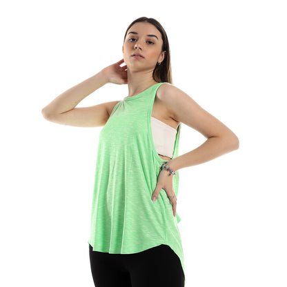 "Doe" Back Splitted Tank Top