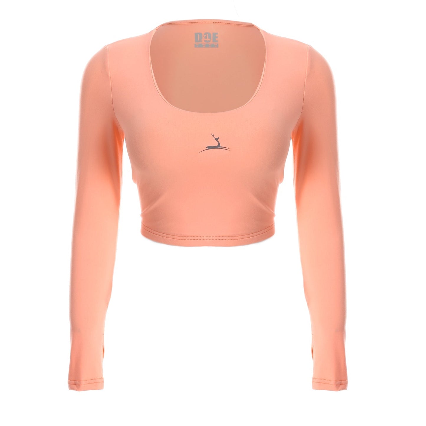 Doe "Pastels" Long Sleeves Crop top