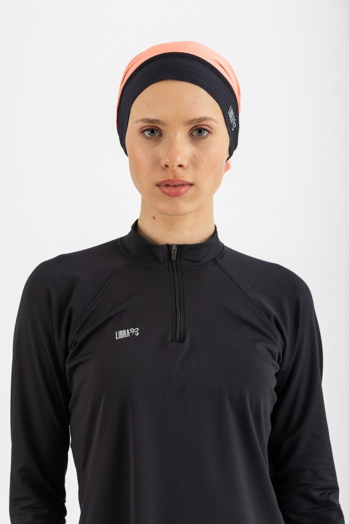 Lycra Modern Head Turban - Sandy Peach