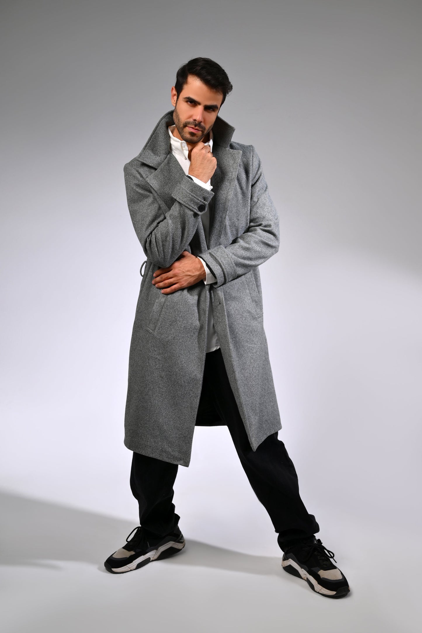 Woolen Grey Coat