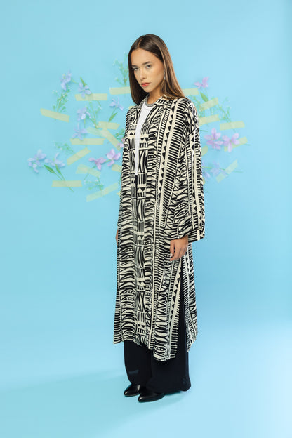 Viscose Kaya Kimono - Multicolor