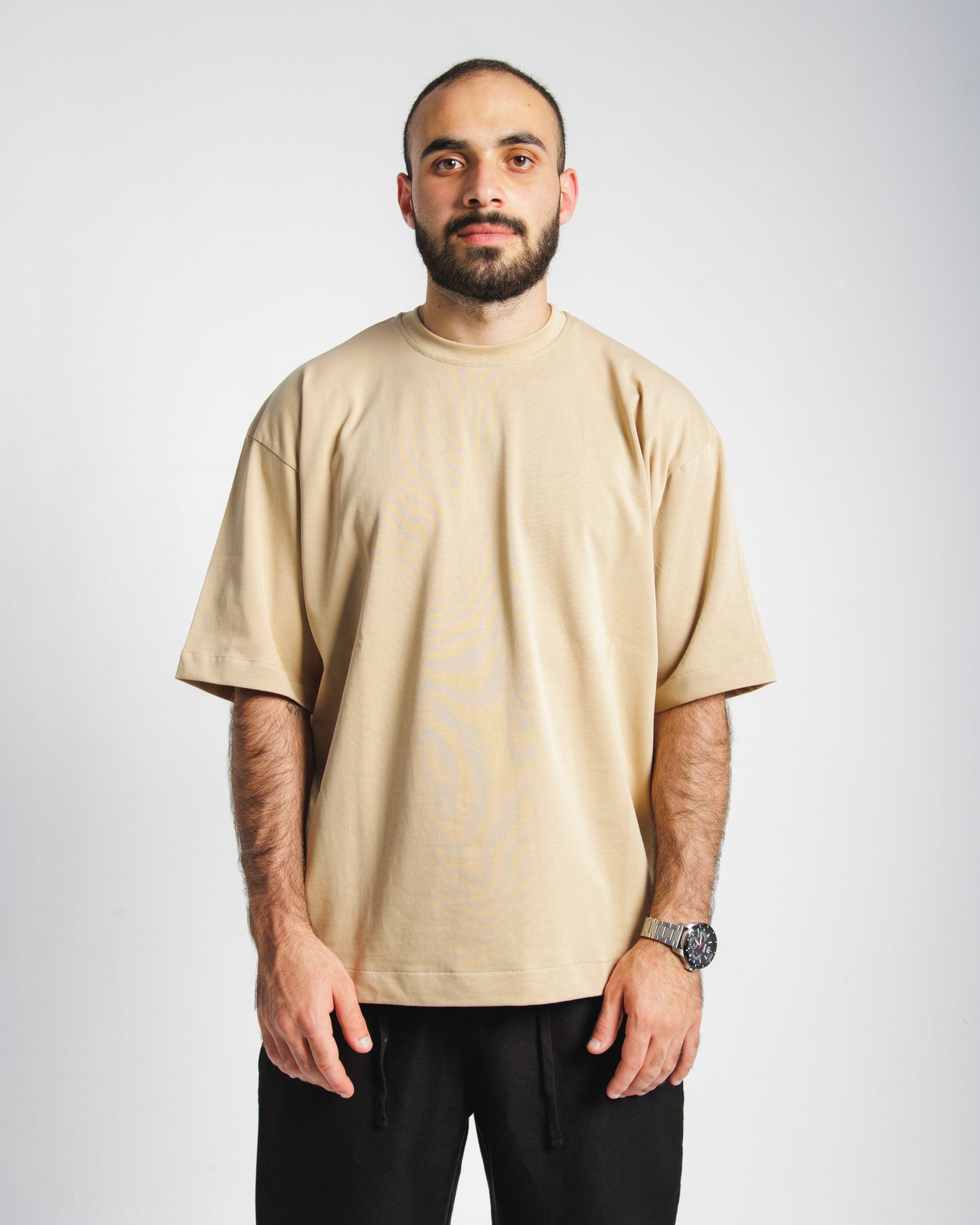 1001 Basic T-Shirt Beige