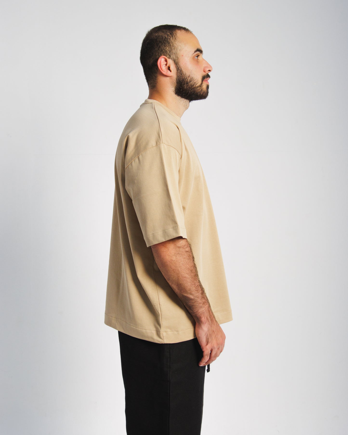 1001 Basic T-Shirt Beige