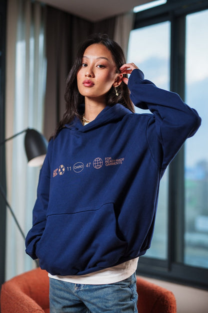 Unisex Icons Hoodie - Navy