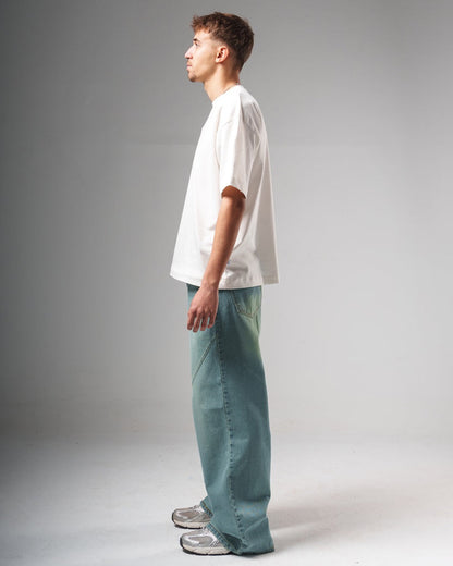 018 Oversized Jeans Light Blue