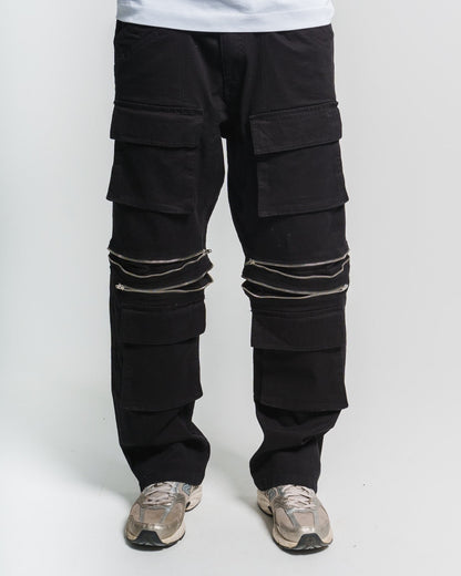 013 CARGO PANTS BLACK