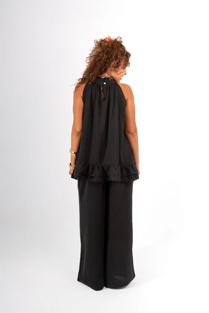 High Neckline Cocktail Set