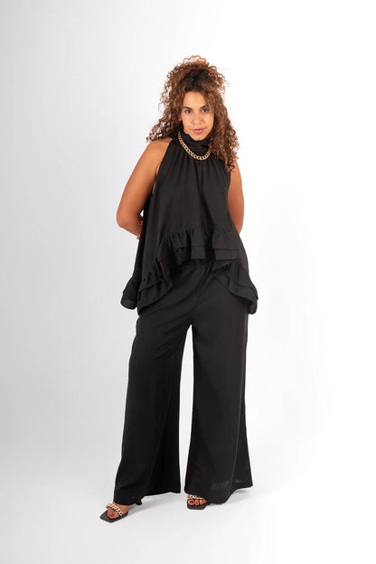 High Neckline Cocktail Set