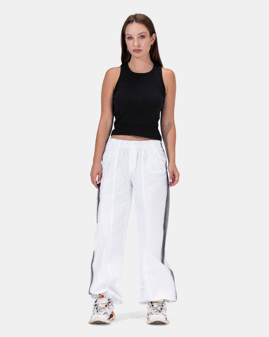 Parachute Pants With Front Black Lines