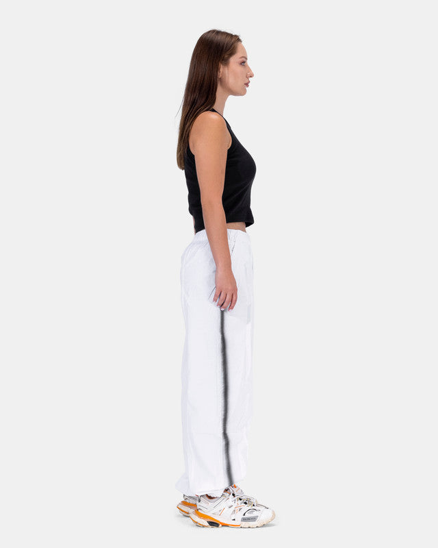 Parachute Pants With Front Black Lines