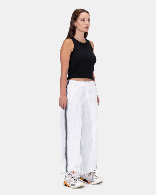 Parachute Pants With Front Black Lines