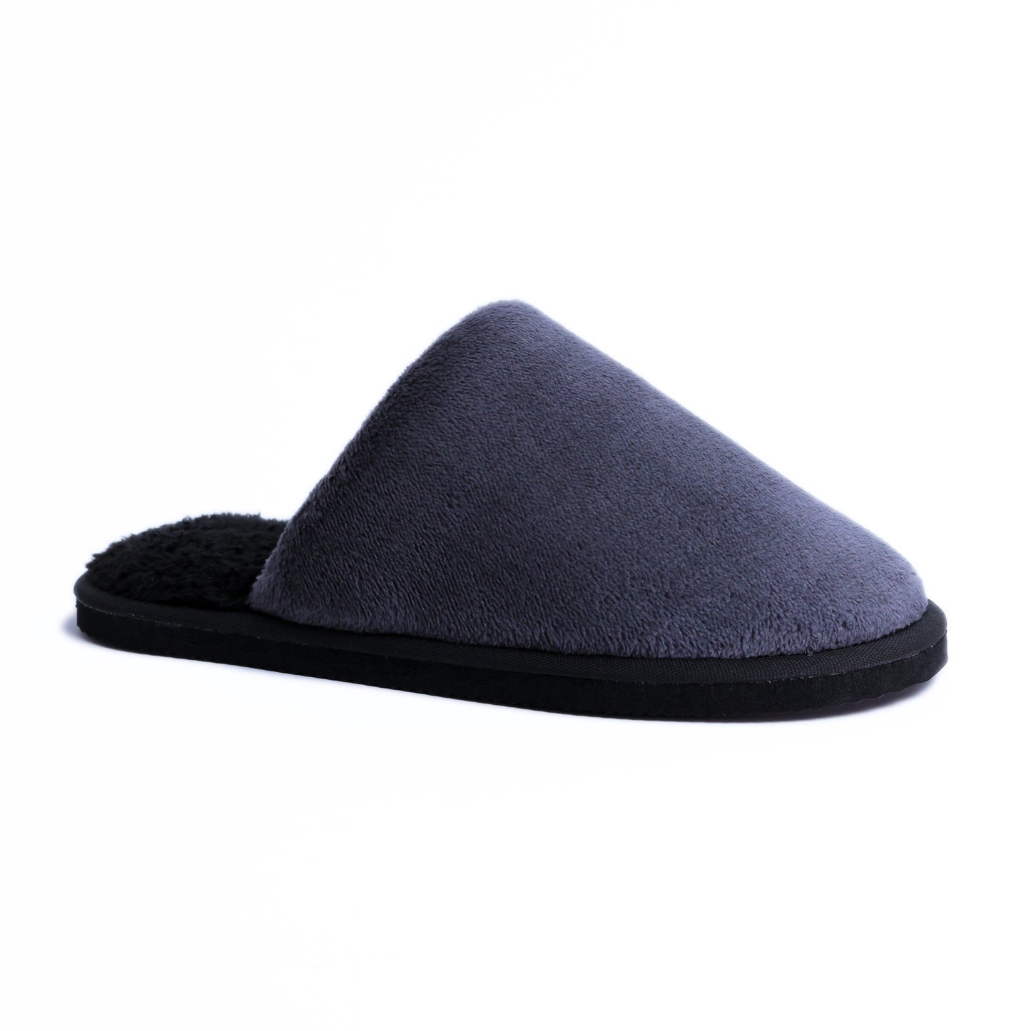 Plush Fabric Snowy Women - Black & Gray