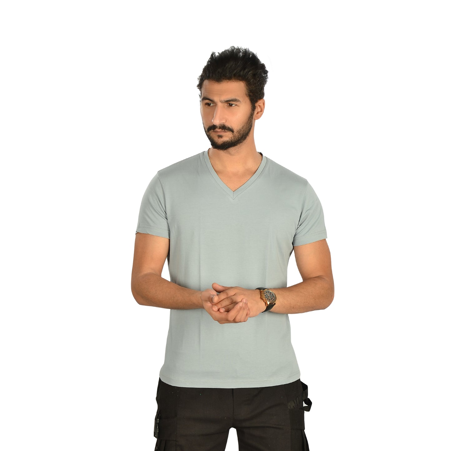 V-Neck Short Sleeve T-Shirt