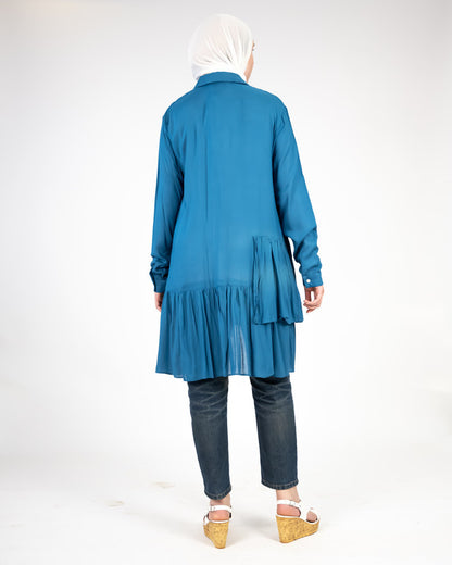 Viscose  Ruffle Shirt