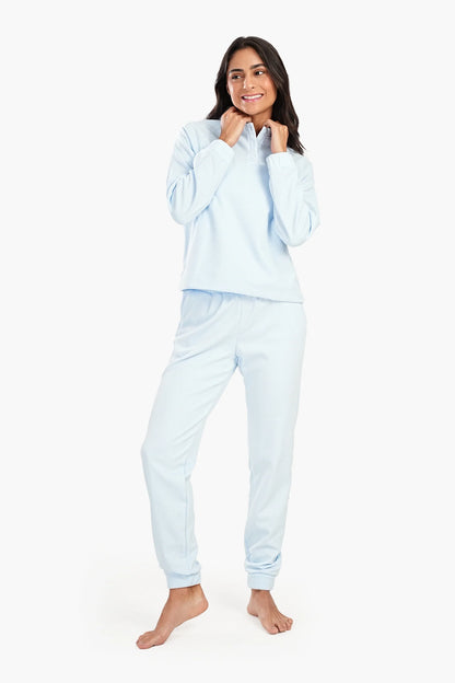 Pyjama Set with Button Closure