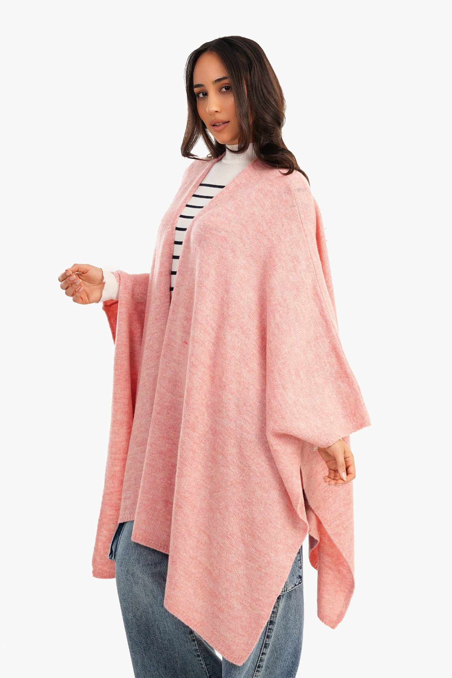 Wool Knitted Poncho