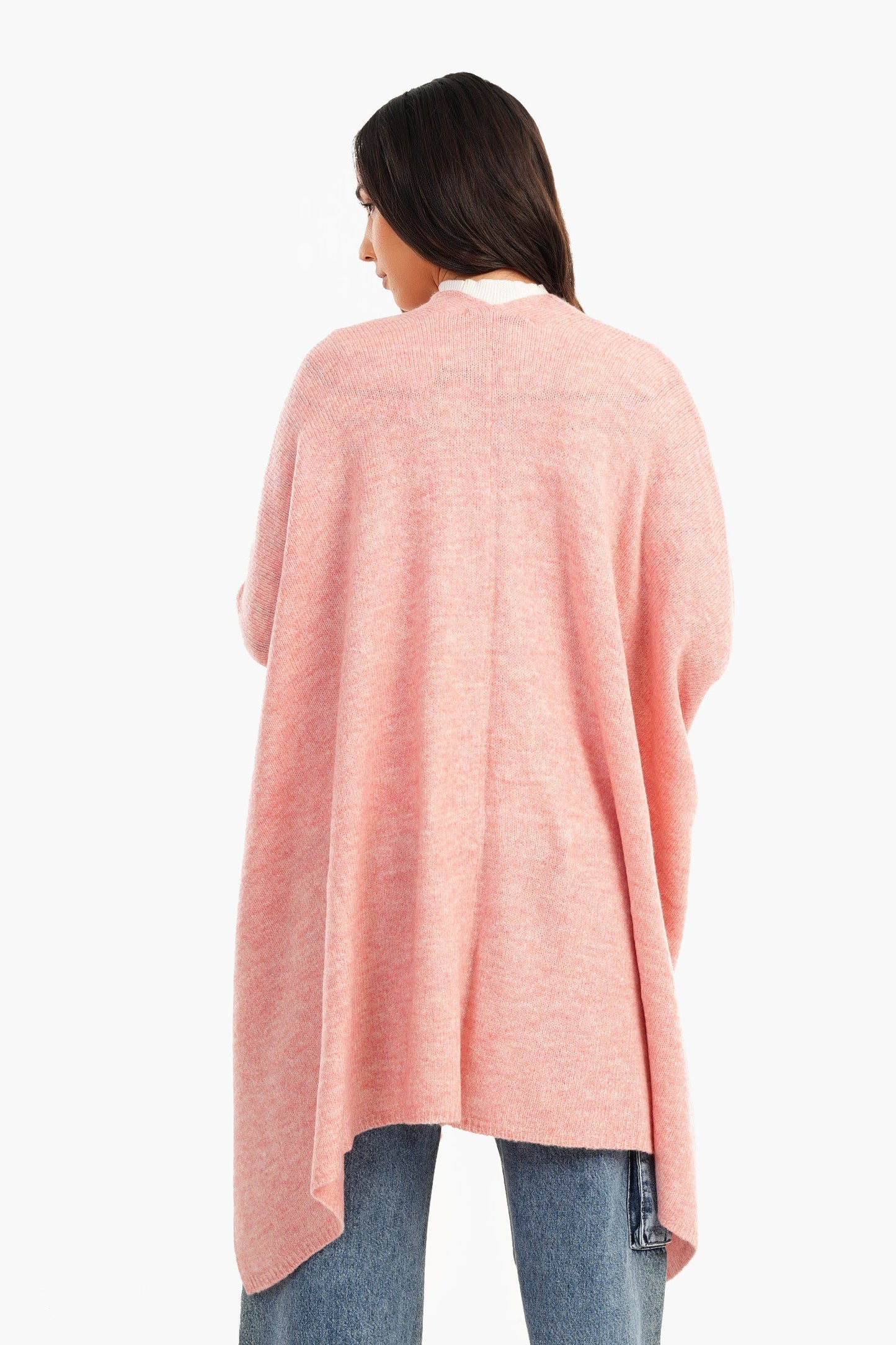 Wool Knitted Poncho