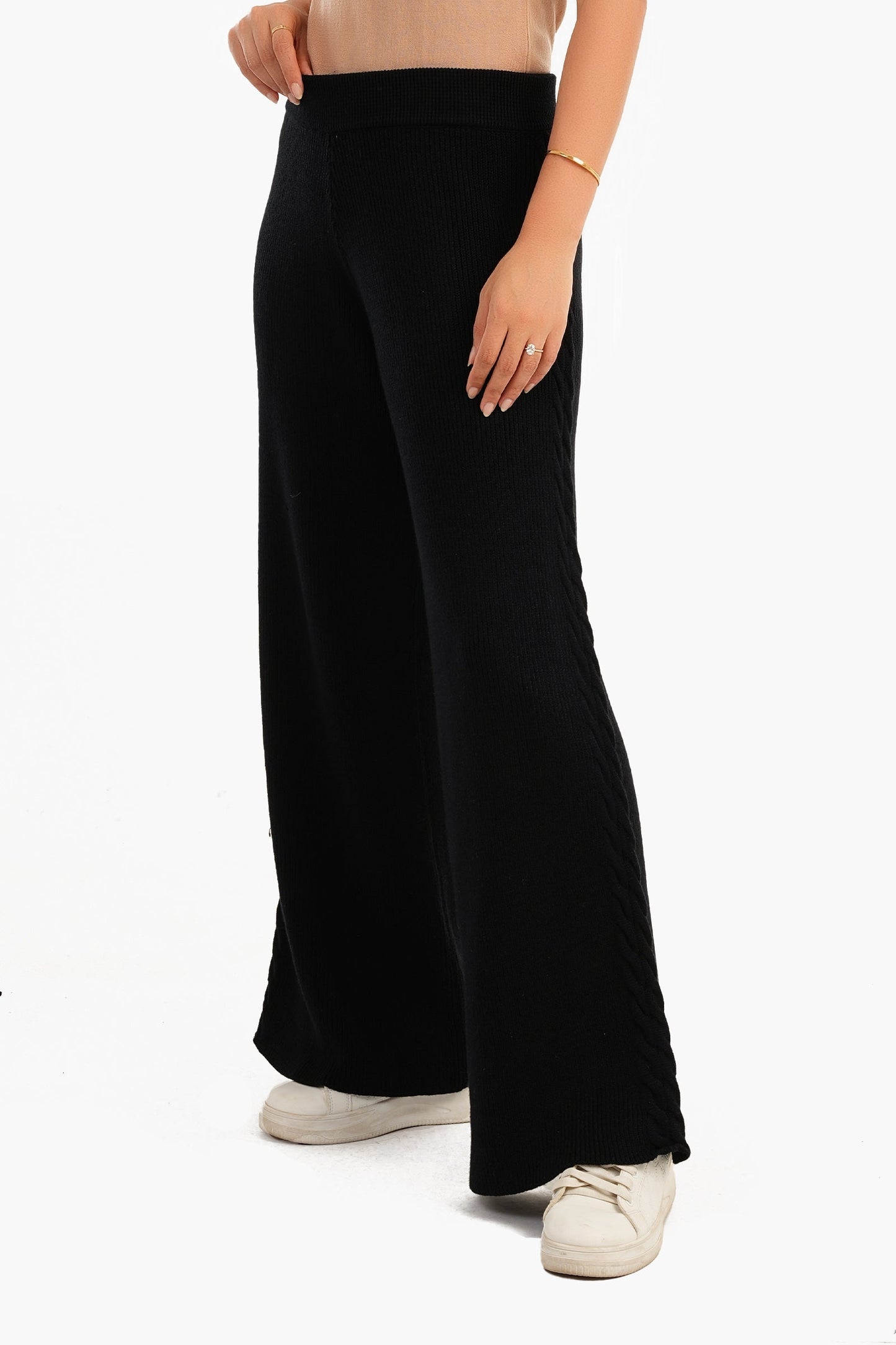 Ribbed Wool Lounge Pants