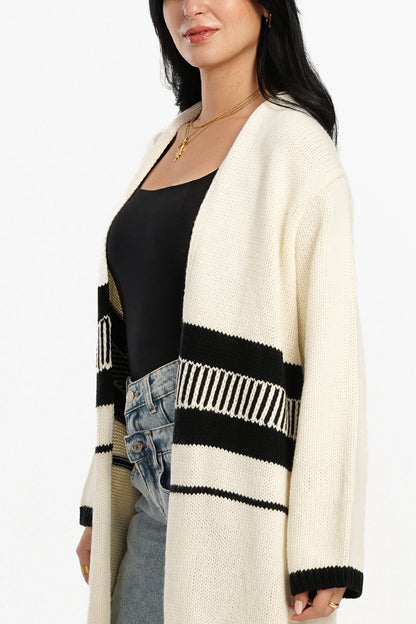 Off White Trico Long Cardigan