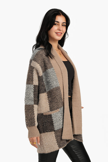 Open Front Trico Cardigan