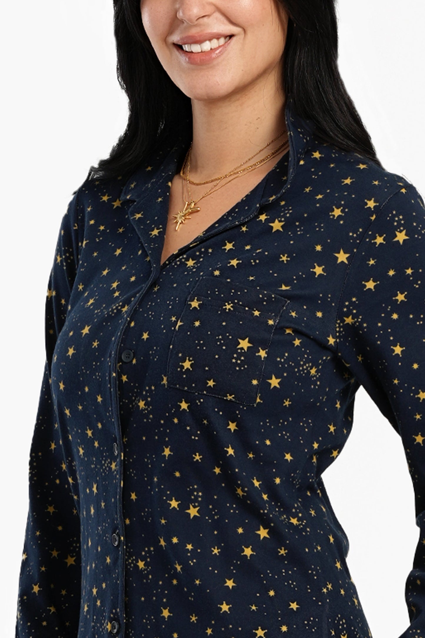 Stars Printed Pyjama Set