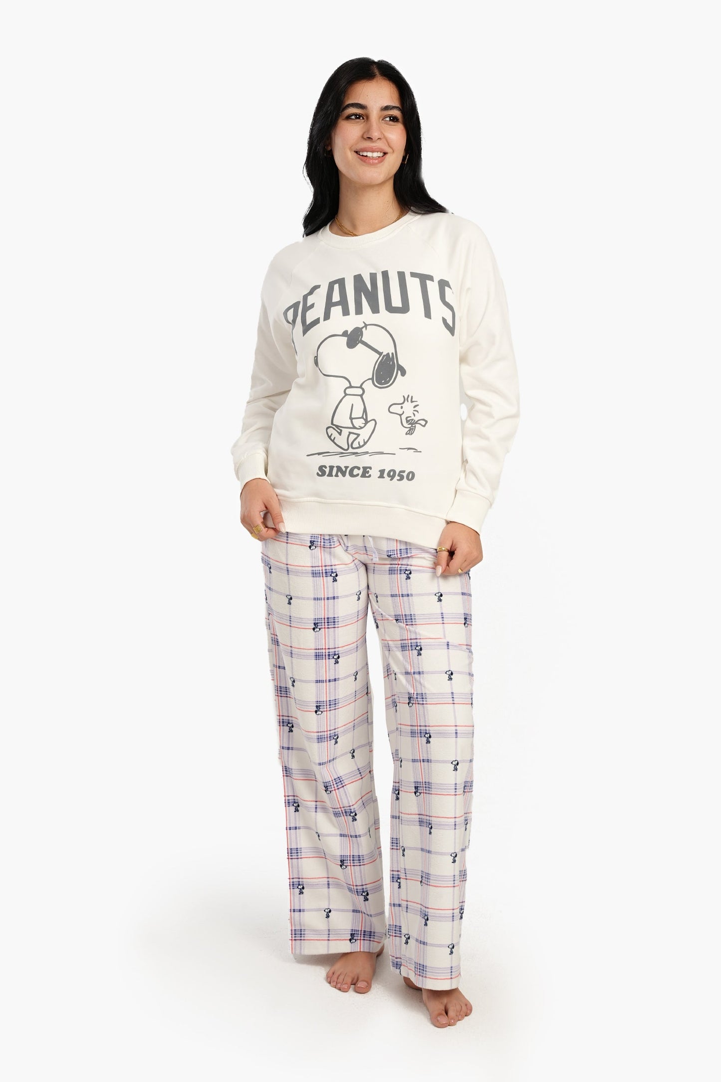 Snoopy Printed Pyjama Top