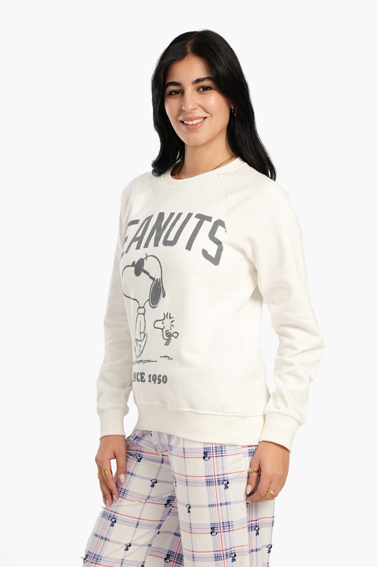 Snoopy Printed Pyjama Top