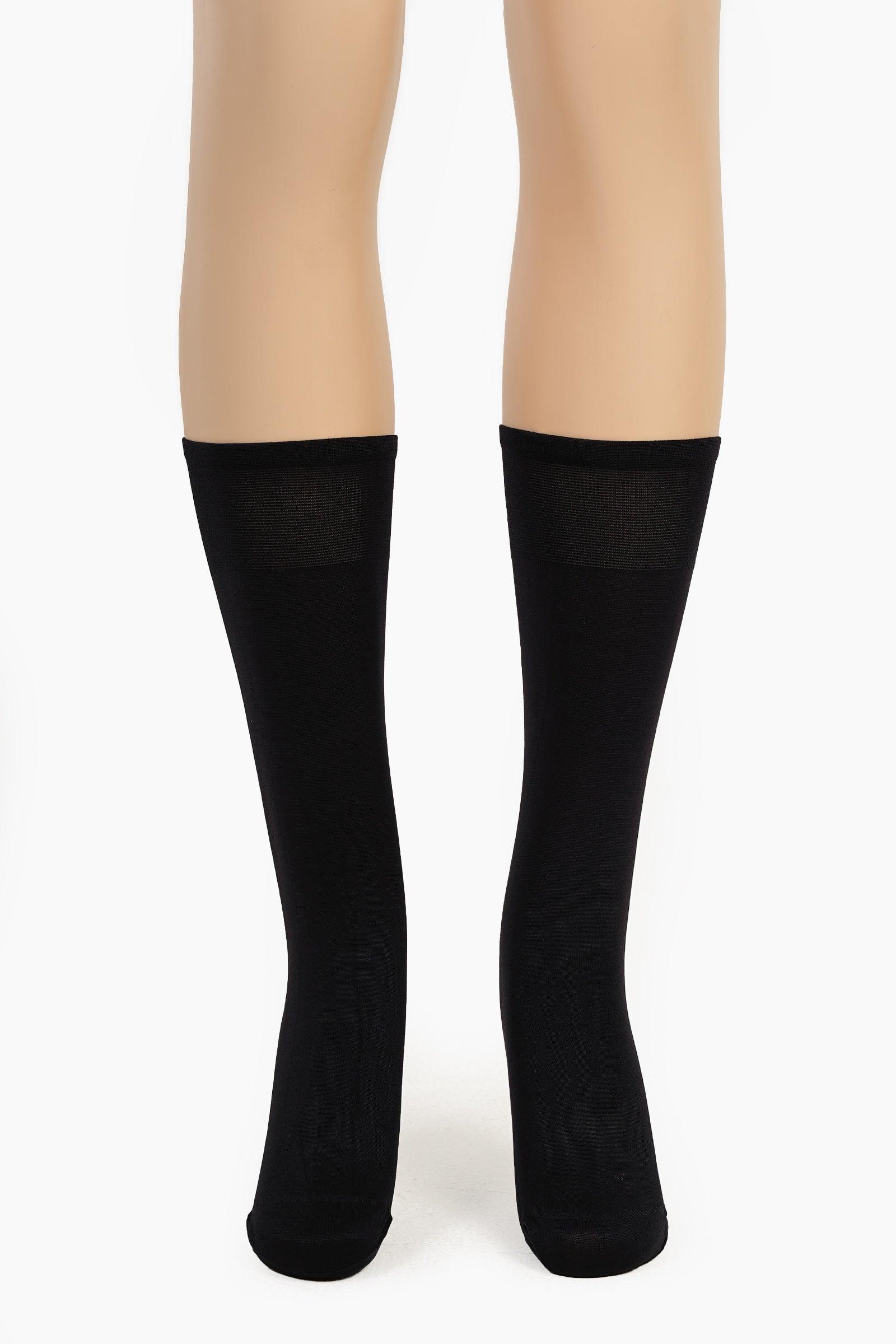 Opaque Knee High Socks - Carina - ÙƒØ§Ø±ÙŠÙ†Ø§