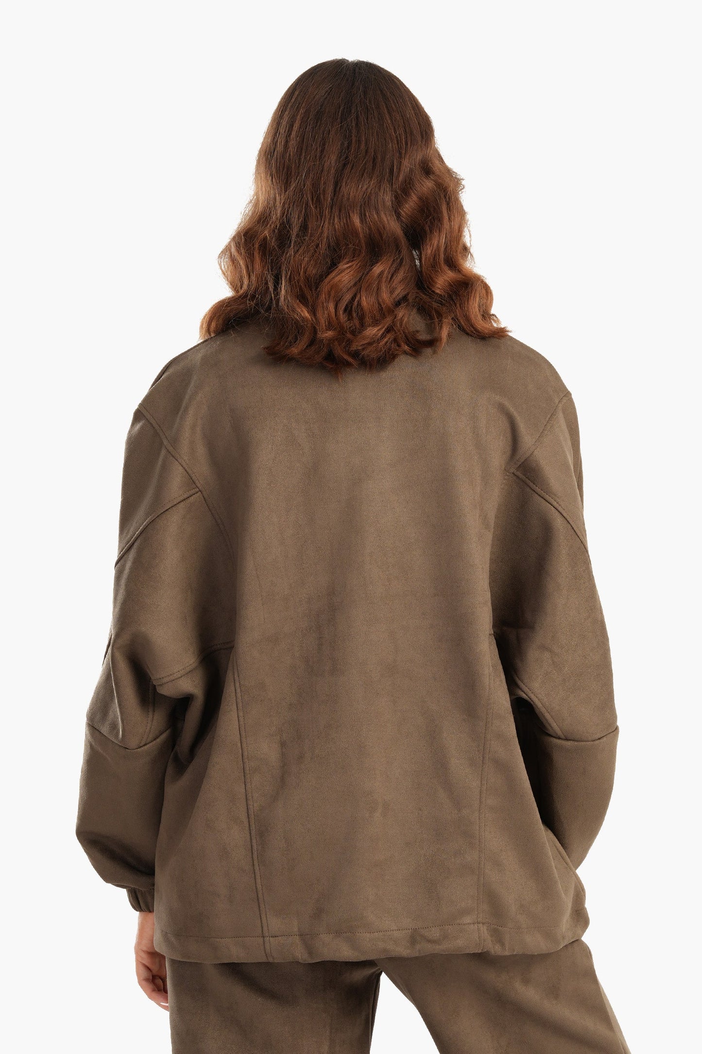 Suede Lounge Jacket