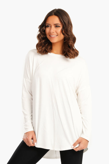 Long Sleeves Plain T-Shirt