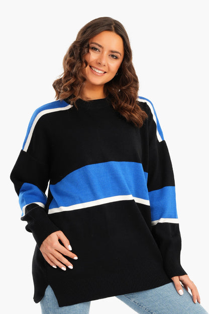 Tritone Lounge Sweater with Crew Neck