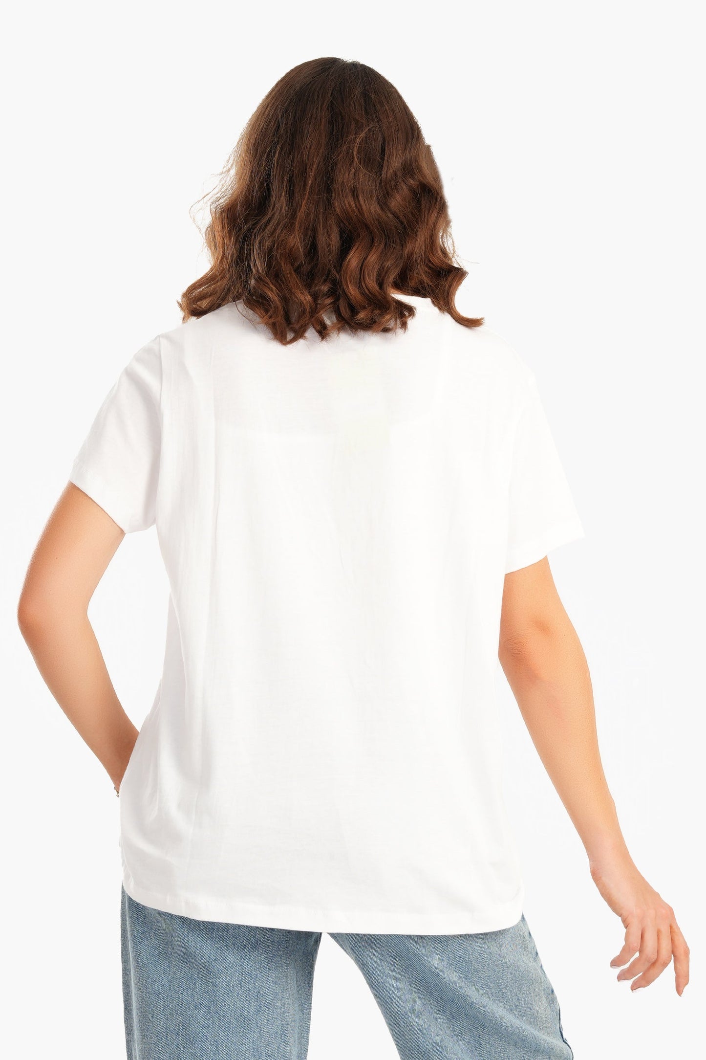 White Regular Fit T-Shirt