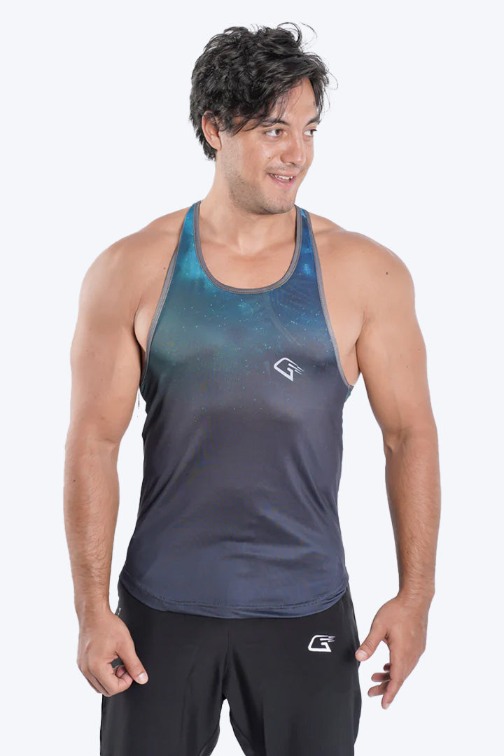 Synthetic Active Breeze sleeveless T-Shirt - Multicolor