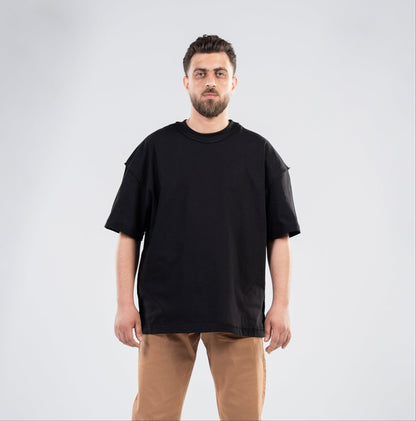 Cotton Inverted Oversized T-Shirt