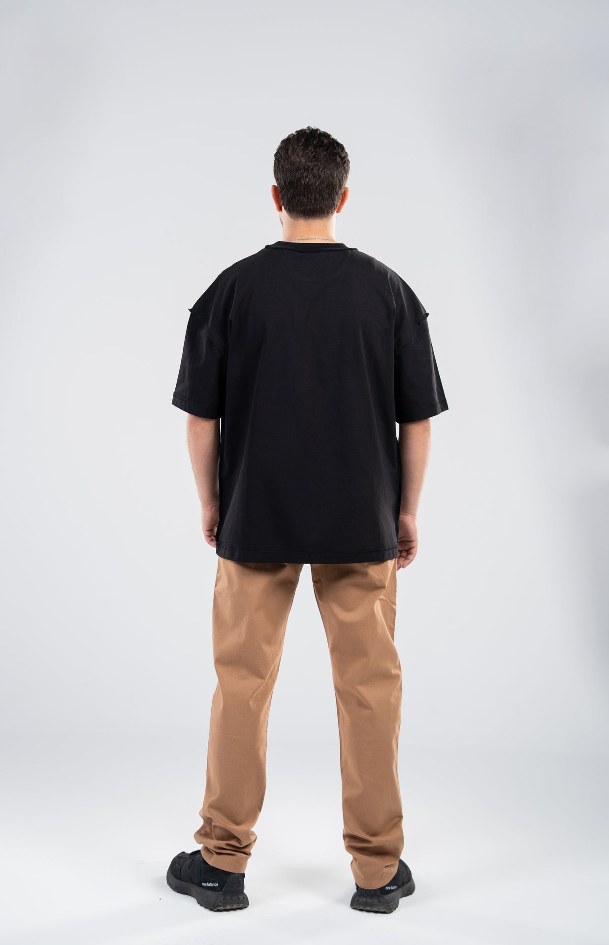 Cotton Inverted Oversized T-Shirt