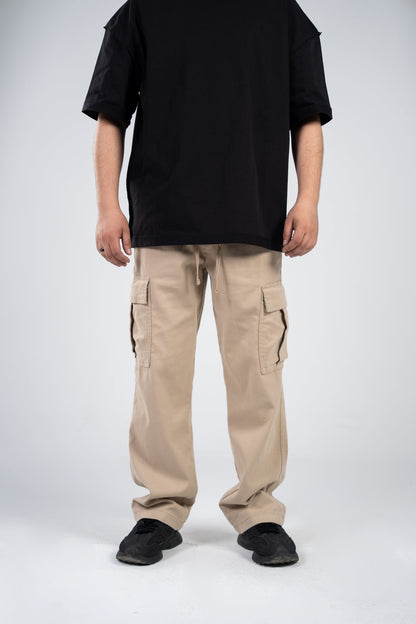 Gabardine Cargo Pants