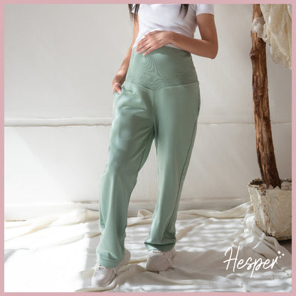 Maternity Sweatpants With Cotton High Waist